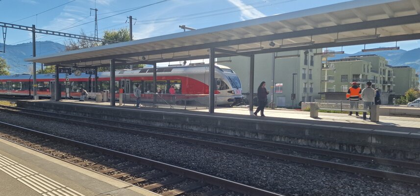 SBB Bahnhof Uznach